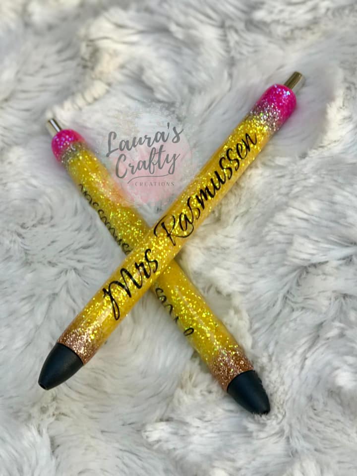 Personalized Epoxy Pens – Crafty Sisters Co.