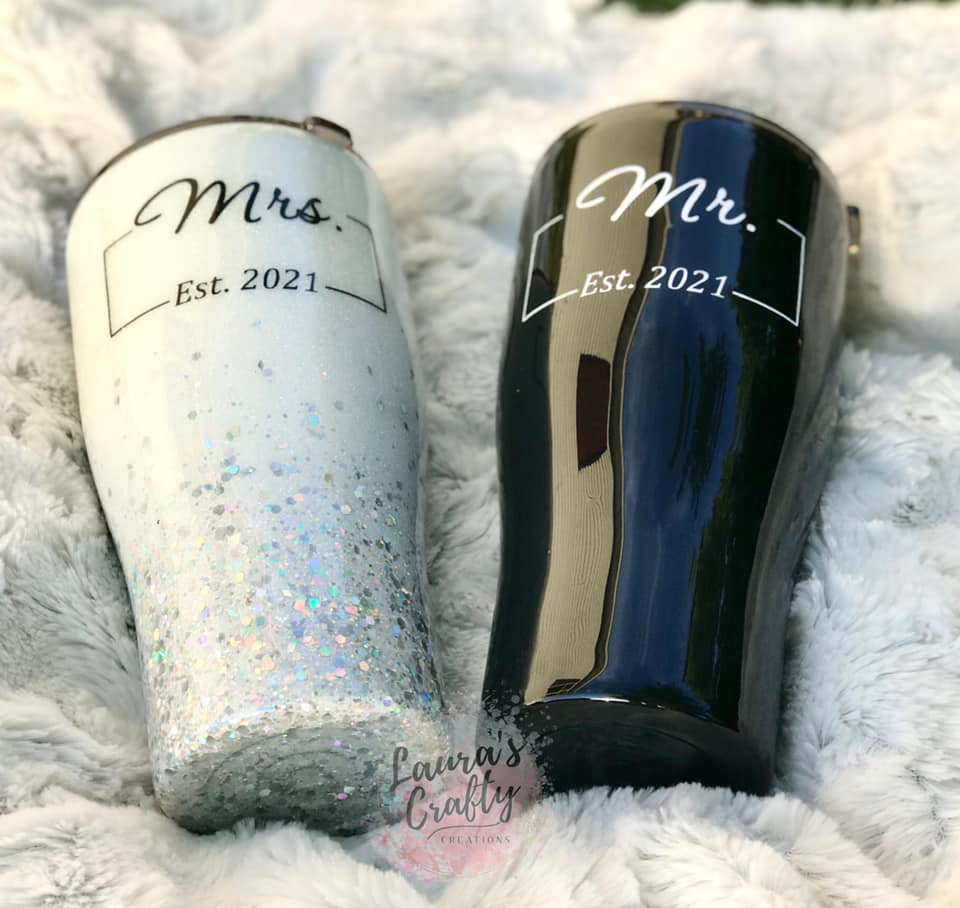 Glitter Tumbler - What's Available - Laura Creations Shop